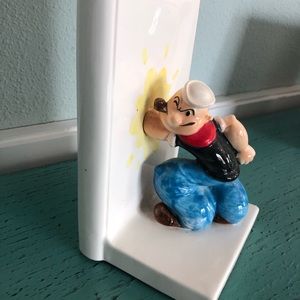 Popeye 1980 King Feature Syndicate book end.